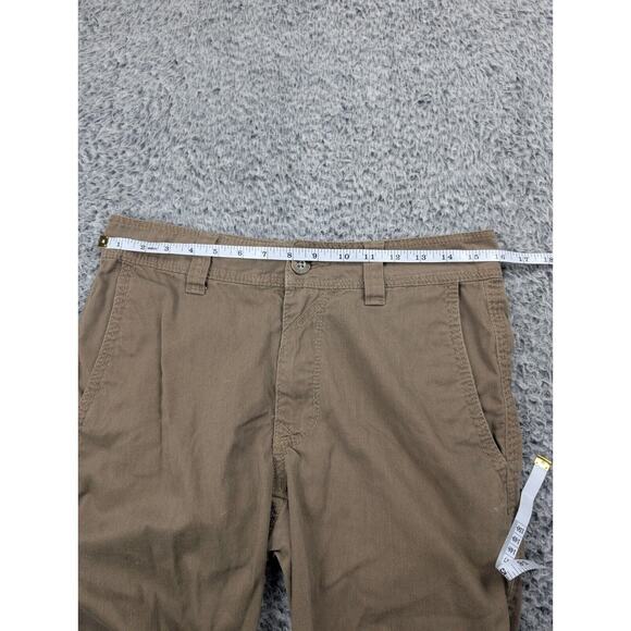 BKE Buckle Shorts Men 29 Brown Outdoor Hiking Preppy Normcore Casual Chino - Picture 5 of 9